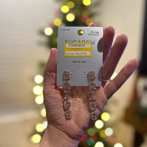 Bride Dangle Earrings Sugarfix by BaubleBar Wedding Jewelry NEW